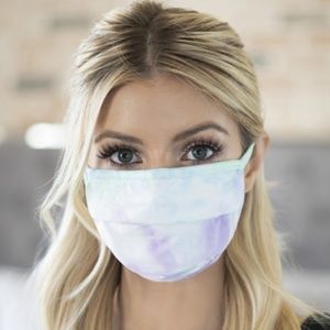 2 for $20! Tie dye print face mask